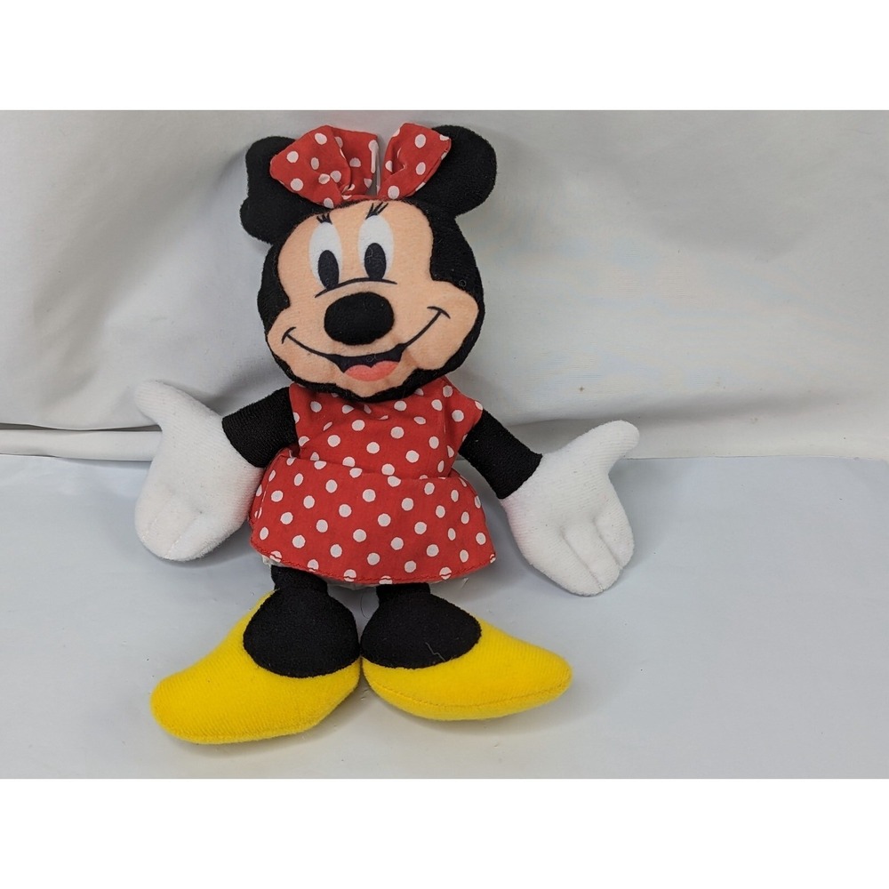 Applause Minnie Mouse Bean Plush 8 Inch Disney 33845 Stuffed Animal Toy